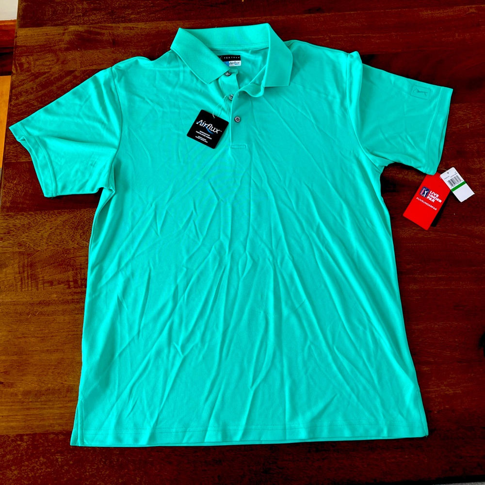 PGA Tour Airflux Solid Performance Polo